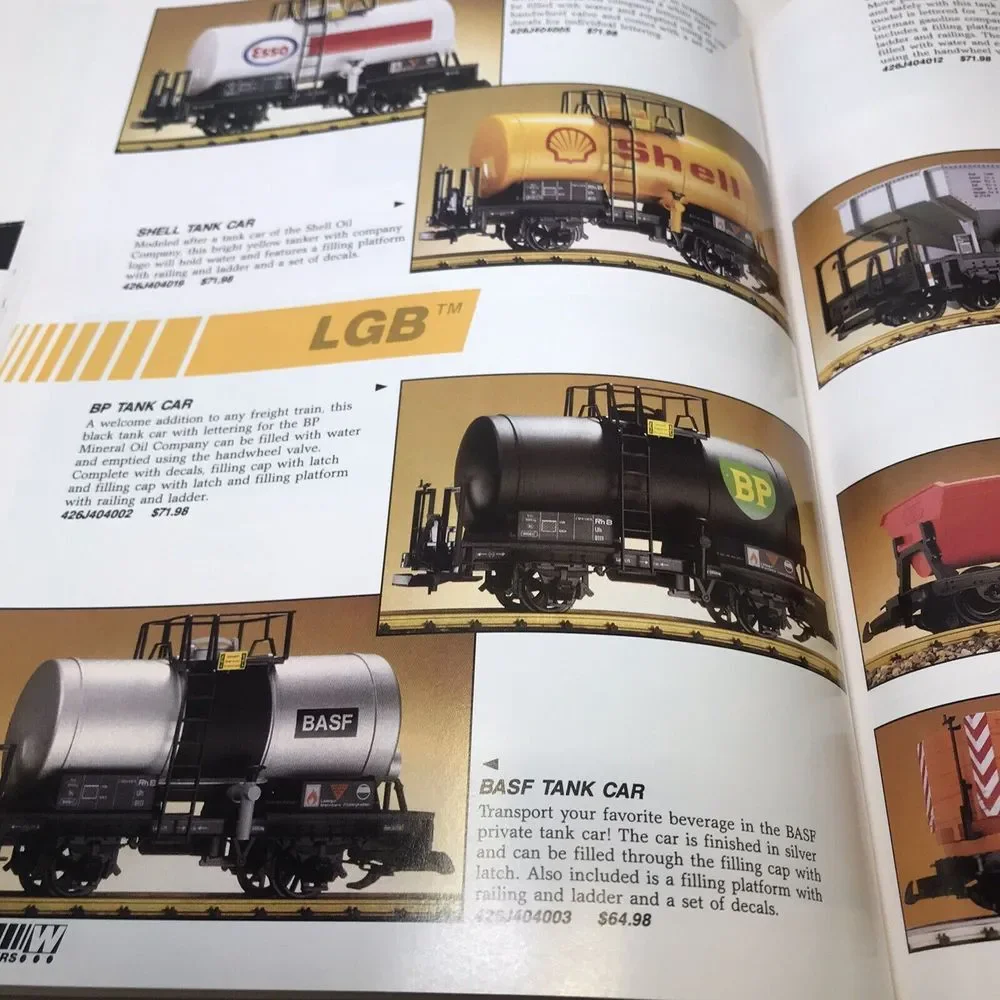 1991 Walthers The World of Large Scale Trains Catalog 249 pages LGB‎ engines